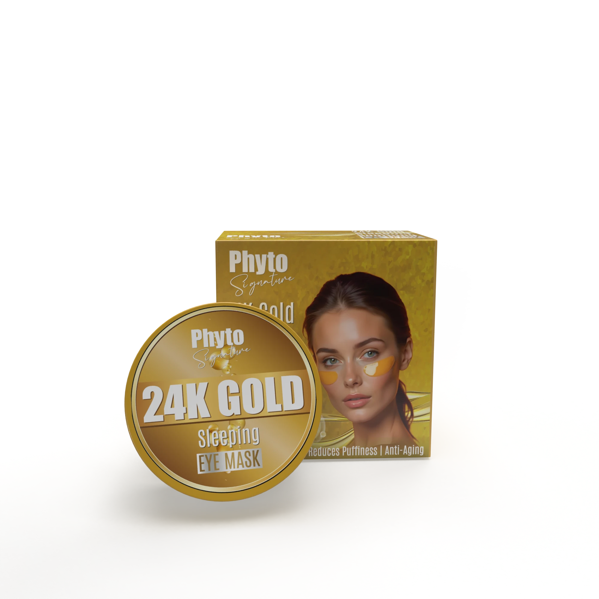 RBV B2B 24K Gold Seeping Soothing Eye Mask (30 Pairs)- (6 Pcs) (SP1491)